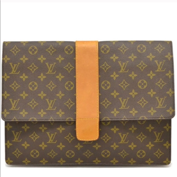 🔥❤️Auth Louis Vuitton Clutch Business Unisex Case - Picture 2 of 12